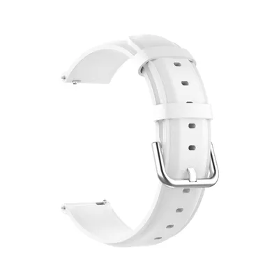 Obrázek produktu pro Techsuit řemínek 22mm (W007) - Samsung Galaxy Watch (46mm)/Watch 3/Gear S3, Huawei Watch GT/GT 2/GT 3 (46mm) - Bílá