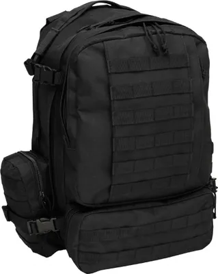 Produktbild von MFH Ital. Rucksack, schwarz, Tactical-Modular