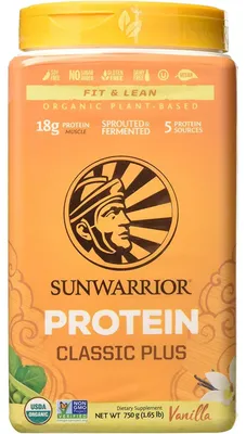 Produktbild von Sunwarrior Classic Plus 750g Dose - Vanille