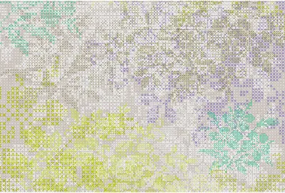 Produktbild von Tadessi Fototapete | Abstrakt | 4.00 m x 2.70 m | Bunt | Grau | Wandbild | Digitaldruck