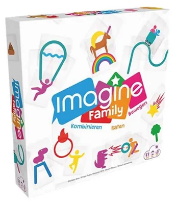Produktbild von Asmodee COGD0007 - Kartenspiel - Imagine Family