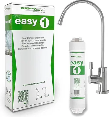 Produktbild von Selbstfassender Wasserhahn aus Edelstahl