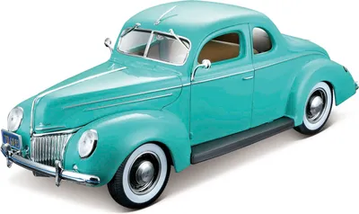 Produktbild von Maisto Ford Deluxe Coupé 1939 1:18 grün