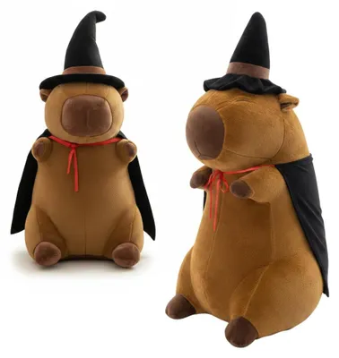Produktbild von Großes Maskottchen Plüsch Kissen Spielzeug Wizard Capybara 100cm