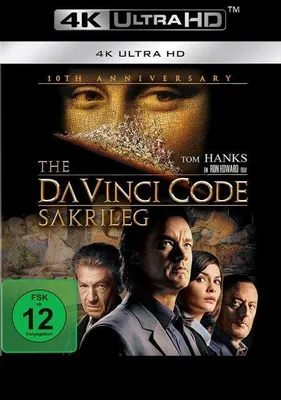 Produktbild von PLAION The Da Vinci Code - Sakrileg (Anniversary Edition) (4K-UHD), Film, Blu-ray, Deutsch, Englisch, Französisch, Spanisch, Tschechisch, 143 min, The Da Vinci Code, Abenteuer