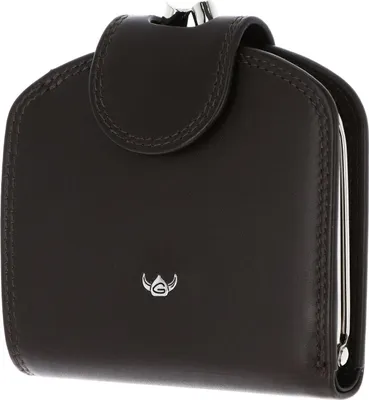 Produktbild von Golden Head Leder Geldbörse Polo RFID Protect Bügelbörse 2048 Dunkelbraun