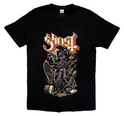 Produktbild von Ghost - "What Music They Make" T-Shirt für Herren/Damen Uni RO17224 (S) (Schwarz)