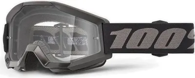 Produktbild von 100percent Strata Mini Junior Brille Schwarz Clear/CAT0 Kinder Schwarz Clear/CAT0