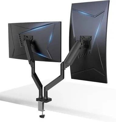 Obrázok produktu pre GTPLAYER Držiak monitora, rameno monitora pre obrazovky s uhlopriečkou od 13 do 32 palcov, samostatné rameno monitora, nosnosť 25 kg, výškovo nastavit