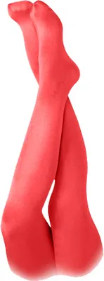 Produktbild von Damen Strumpfhose Blickdicht, Feinstrumpfhose 60 DEN,  rot 2XL/3XL