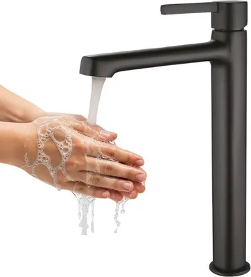 Obrázok produktu pre ALITA Laveo Čierna batéria na umývadlo