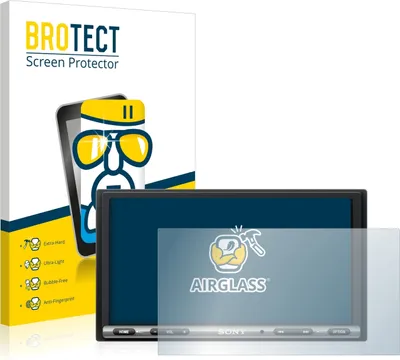 Produktbild von BROTECT Schutzglas für Sony XAV-AX3005DB Schutzfolie Panzer Folie Glas Display Schutz klar