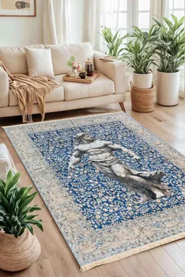 Obrázok produktu pre Conceptum Hypnose, koberec, 100x300 cm, 100% bavlna, protišmykový, možné prať v práčke