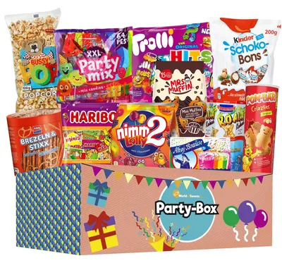 Produktbild von World of Sweets Party-Box