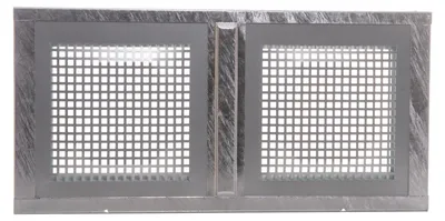 Produktbild von ACO MARKANT Stahlkellerfenster 2 Flügel ESG Sicherheitsglas mit Mauerranker,Maße:80 x 40 cm