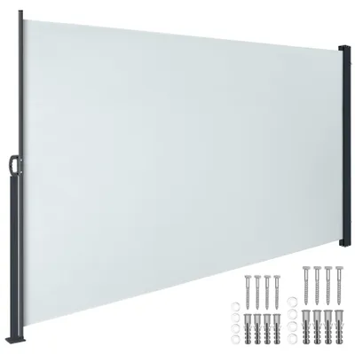 Obrázek produktu pro Boční markýza tectake® 180 x 300 cm, výsuvná, s navíjecím mechanismem