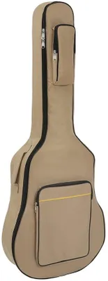Produktbild von Wasserfestes Gitarraschutzcover für Akustik-/Klassikgitarre mit Schultergurt und Reisezubehör