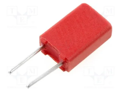 Produktbild von 10x Kondensator: Polyester 47nF Rastermaß: 2,5mm 63VAC 100VDC 10% 04700B00KO00 Po