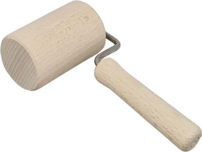Image de Houten Deegroller met Handvat