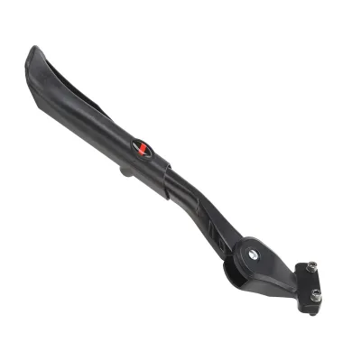 Imagen del producto de Soporte lateral para bicicleta, pata de apoyo para estacionar la bicicleta, soporte para pies de bicicleta, pata de apoyo ajustable para bicicleta, pata de apoyo para bicicleta de aleación de aluminio