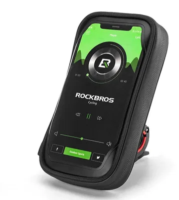 Image de Porte-téléphone pour vélo, pochette pour guidon ROCKBROS (3011006201)
