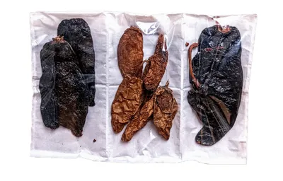 Zdjęcie produktu dla TriPack Chili Chipotle, Guajillo Chilli Tree 100g