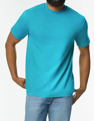 Image de Gildan 65000 | T-shirt Softstyle® Midweight Adult pour Homme - Couleur : Sapphire - Taille : M