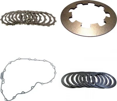 Image de Embrayage complet avec lamelles, ressorts, joint et rondelles pour Yamaha XV 1600 A Wild Star, année de construction 1999-2004, de pamoto - Neuf