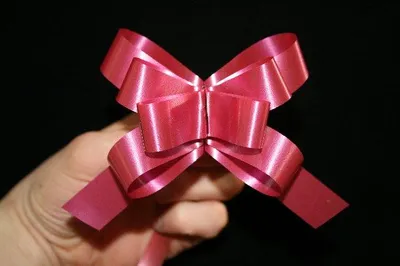 Obrázek produktu pro Stuhy, mašle, 5 cm, 10 kusů, bordó