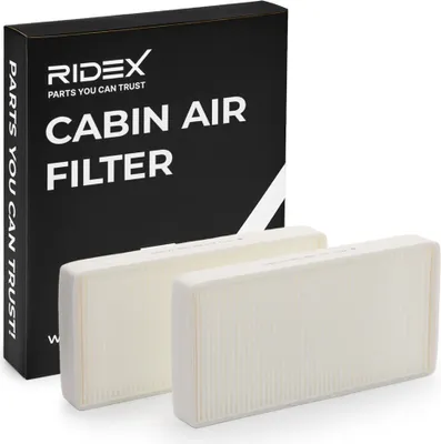 Produktbild von RIDEX 424I0097 Innenraumfilter Pollenfilter passend für MERCEDES-BENZ E-Klasse Limousine (W210) S-Klasse Limousine (W221) S-Klasse Limousine SL