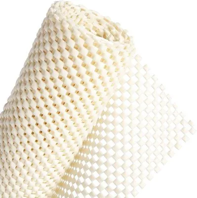 Produktbild von Famanu Antirutschmatte 80x150cm - PVC, weiß, multifunktionale Unterlage für glatte Böden