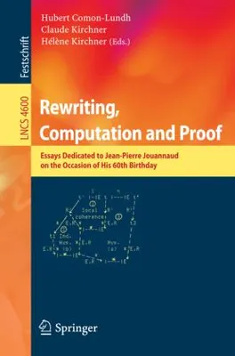 Obrázek produktu pro Rewriting, Computation and Proof