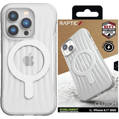 Produktbild von Raptic X-Doria Clutch Built Case Iphone 14 Pro Max Mit Magsafe Back Cover Transparent