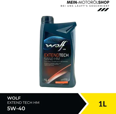 Produktbild von Wolf ExtendTech 5W-40 HM 1 Liter