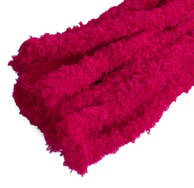 Jumbo Plüschdraht 5er-Pack in Pink – 5x 1m Chenilledraht zum Basteln.