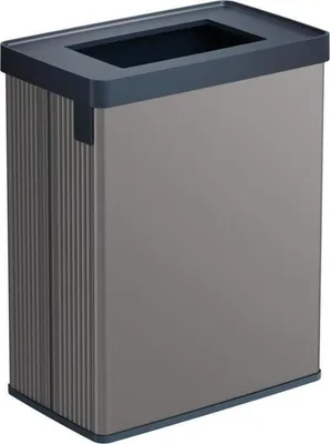 Image de Poubelle de Tri CURVER VERTO, 54 L, Gris Perle, Plastique Résistant