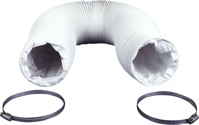 Produktbild von Scanpart 2m Abluftschlauch Ø 102mm mit Schlauchschellen für Ablufttrockner