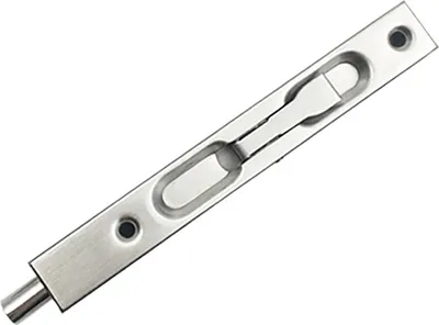 Zdjęcie produktu dla Zatrzask wpuszczany INF ze szczotkowanej stali, 15 cm