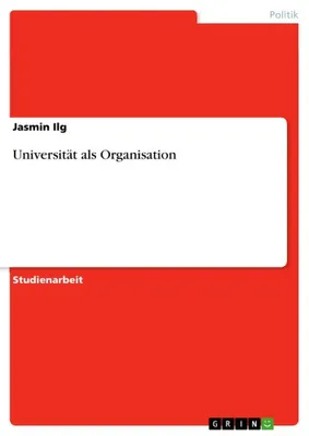 Produktbild von Universität als Organisation