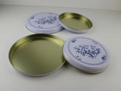 Produktbild von Axentia 220170 Herdabdeckplatten-Set 4-er Zwiebelmuster
