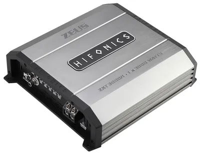 Obrázek produktu pro Hifonics ZXT3000/1, D, 1 kanály/kanálů, 3300 W, 3300 W, 0,07%, 3300 W