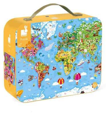 Zdjęcie produktu dla Janod Puzzle World Giant
