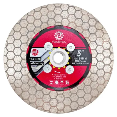 Zdjęcie produktu dla Tarcza diamentowa do cięcia płytek i ceramiki, średnica 125 mm