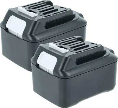 Produktbild von vhbw 2x Akku kompatibel mit Makita UR100DZ, UR100DSME, UR100D, UR100DWYEX, UR100DWE, UR100DWAEX, UR100DSMEX Werkzeug (5000 mAh, Li-Ion, 12 V)