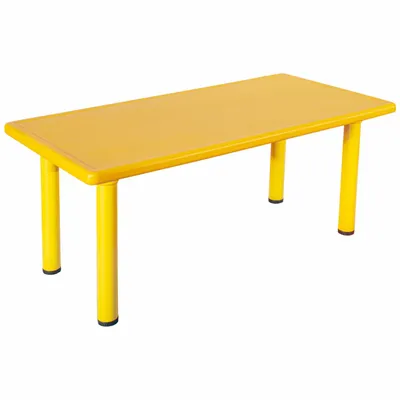 Image de Table King en plastique pour enfants - jaune Table en plastique pour enfants