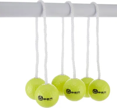Produktbild von Ladder Golf Bolas – Professionell – 3x2 Echte Golfbälle – Offizielle Länge - Gelb