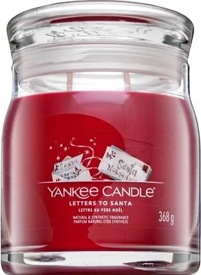 Zdjęcie produktu dla Yankee Candle Letters To Santa, Cylidner, Czerwony, 1 szt.
