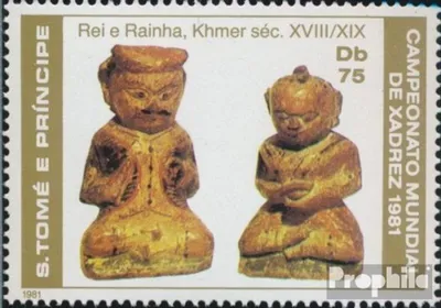 Produktbild von Briefmarken Sao Tome e Principe 1981 Mi 711 (kompl.Ausg.) postfrisch Schach-WM