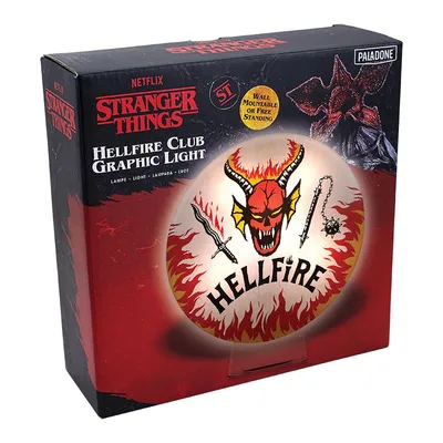 Immagine prodotto di Paladone - Lampa Hellfire Club z serialu Stranger Things, oficjalny produkt