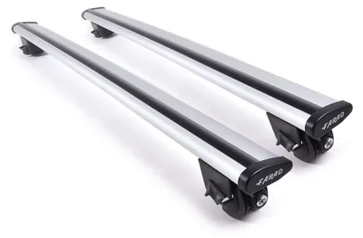 Zdjęcie produktu dla Pręt aluminiowy do mocowania bagażnika dachowego - 110 cm - 5 kg - do otwartych relingów dachowych